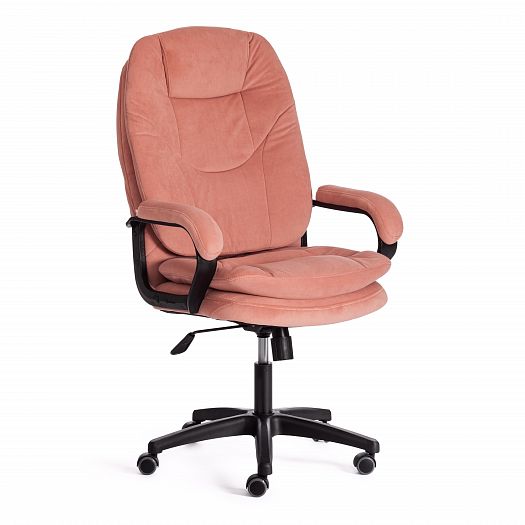 Кресло для геймеров "COMFORT LT (22)" (флок) - Розовый (137)