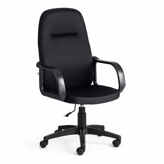 Кресло для офиса "LEADER" (ткань) - Черный (TW-11)
