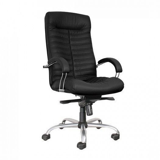 Кресло руководителя "Orion Steel Chrome" - Черный (PU01)