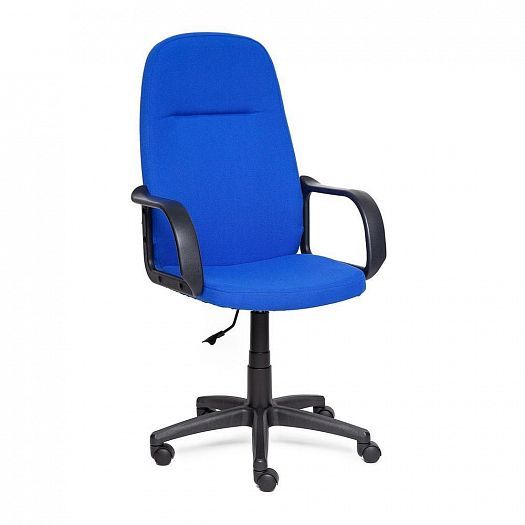 Кресло для офиса "LEADER" (ткань) - Синий (2601)