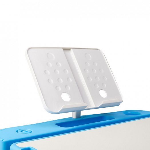 Комплект с партой и стулом "Vanda" (с лампой) - Подставка для книг, цвет: Голубой