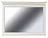 **Зеркало "KENTAKI" (Кентаки) S320-LUS/90 (Цвет: Белый)