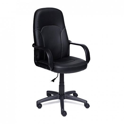 Кресло для офиса "PARMA" (кожзам) - Черный (36-6)