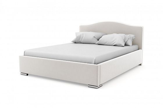 Кровать "Олимп" 1200 с ламелями - Кровать "Олимп" 1200 с ламелями, Цвет: Белый 002