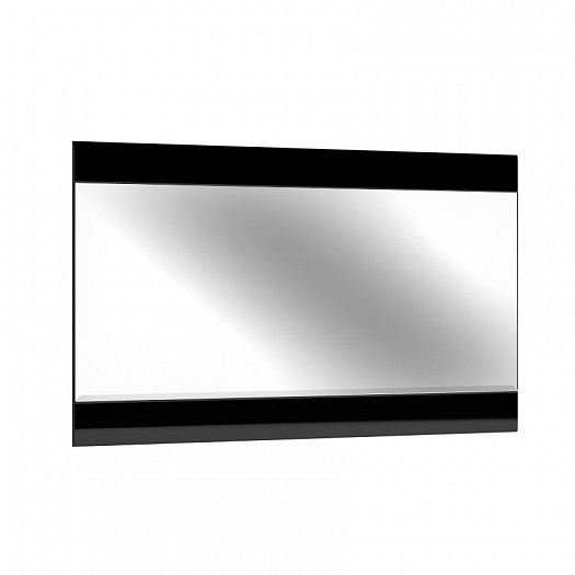 Зеркало навесное (1200 мм) "Лайт" 80.26 - Зеркало навесное (1200) Лайт, цвет: Белый глянец/Белый, Че