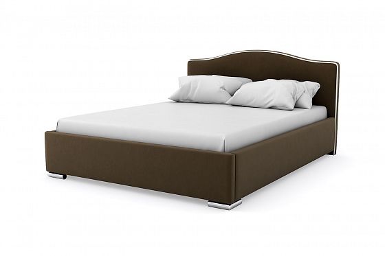 Кровать "Олимп" 900 с ламелями - Кровать "Олимп" 900 с ламелями, Цвет: Коричневый 007