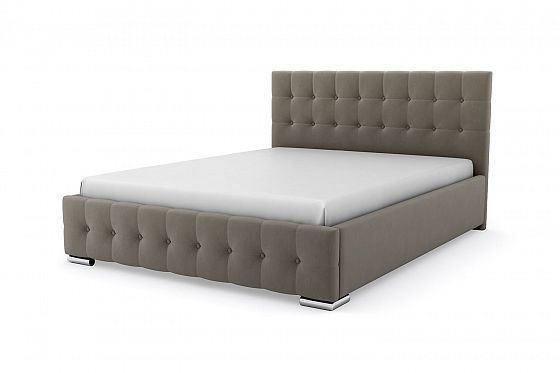 Кровать "Space" 1400 с ламелями - Кровать "Space" 1400 с ламелями, Цвет: Серый 112