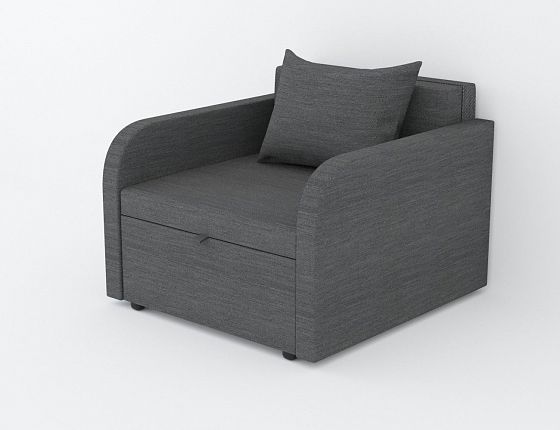 Кресло-кровать "НЕКСТ" с подлокотниками - Цвет: Neo Grafit