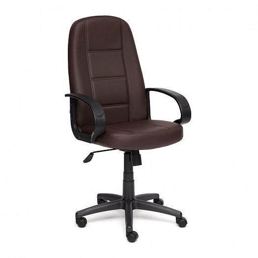 Кресло для офиса "СН747" (кожзам) - Коричневый (36-36)