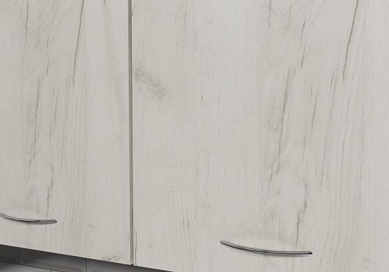 Кухонный гарнитур "Лоретта прайм" угловой 1400*1200 мм - Фасады, цвет: Венге/Дуб Грей