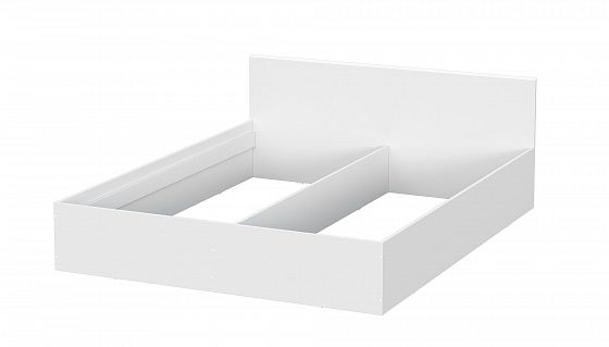 Кровать двойная "Токио" 1600*2000 (без основания) (NN-Мебель) - Белый текстурный
