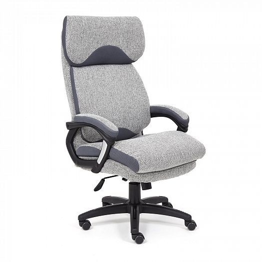 Кресло для руководителя "DUKE" (ткань) - Серый/Серый (Mj190-21/TW-12)