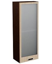 Шкаф-пенал верхний "Лидия" со стеклом арт. ШВПС 600