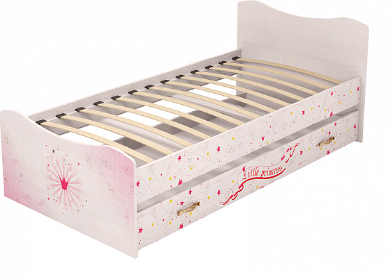 Кровать с ящиком "Принцесса" №4 -
