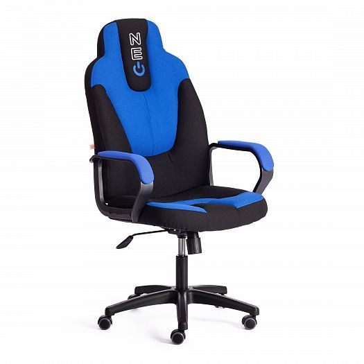 Кресло для геймеров "NEO 2 (22)" (ткань) - Черный/Синий (2603/2601)