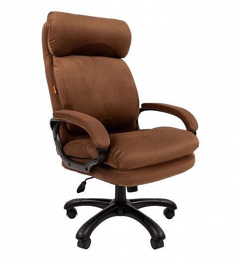 Кресло руководителя "Chairman 505 HOME" - Цвет: Ткань велюр T-14 коричневый