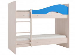 Двухъярусная кровать "Мая" без ящиков (латофлекс)