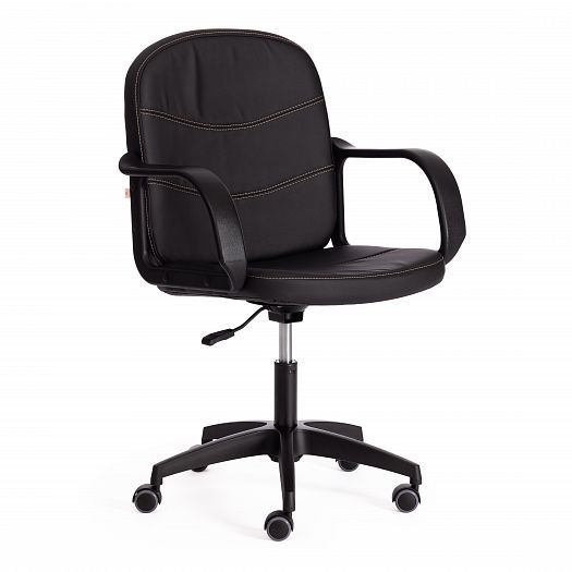 Кресло для геймеров "BAGGI PA" (кожзам) - Черный (36-6)