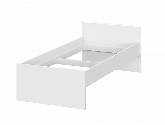 Кровать одинарная "Токио" 900*2000 (без основания) (NN-Мебель) - Белый текстурный